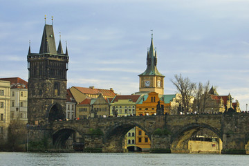 Fototapeta premium Charles Bridge in Prague, Czech Republic