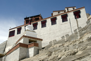 Fototapeta na wymiar Monastery, Tiksey, Ladakh, India