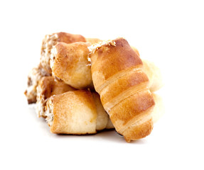 Cakes with a cream