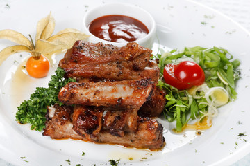 grilled ribs