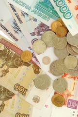 russian moneys, rouble, bank-paper, soft money