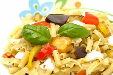 Pasta with vegetables