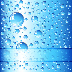 Water background with a space for your text.