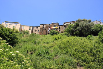 Obraz premium maisons perchées