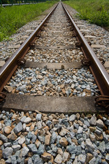 Naklejka premium The rail at Rayong Thailand