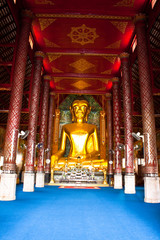 golden principle  buddha image