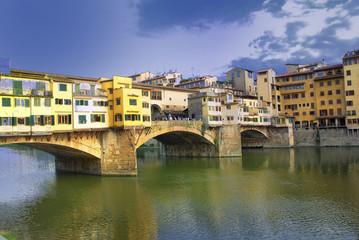 Fototapeta na wymiar Le Ponte Vecchio