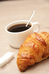 café croissant