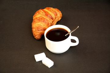 café croissant