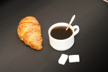 café croissant