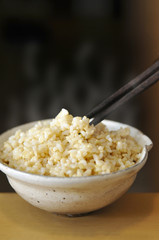 玄米御飯