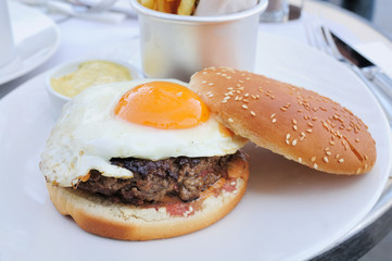 American burger