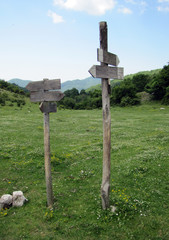 Directions in mountain