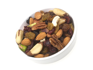 Mixed Nuts with Fruit