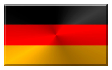 Blechtafel Deutschlandflagge