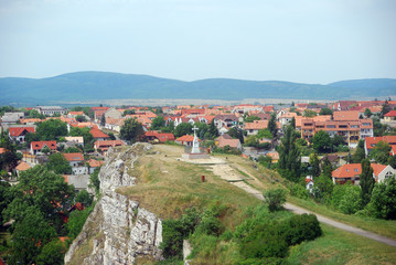 Fototapeta na wymiar Benedek Hill, Veszprém, Węgry