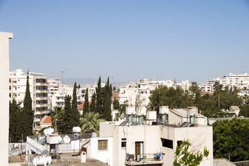Obraz premium rooftops of Larnaca Cyprus