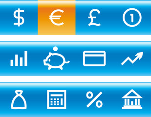 Vector Finance, Banking Icon Set