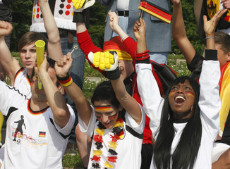 Fans der deutschen Mannschaft
