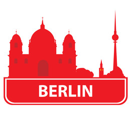 Fototapeta premium Berlin skyline