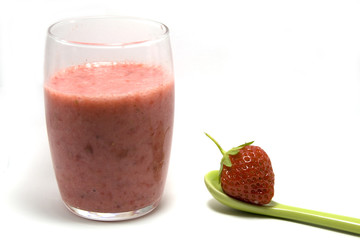 smoothie fraise amande