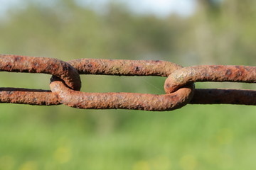 Chaine rouillé