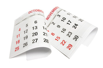 Pages of Calendar