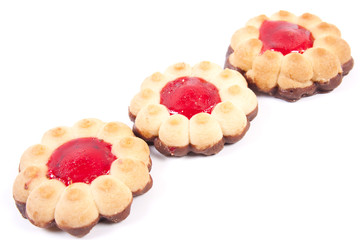 cookie in form flower