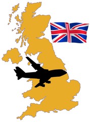 fly me to the United Kingdom