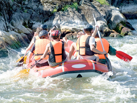 rafting