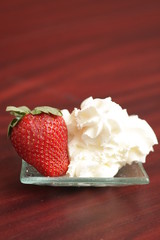 fraise chantilly