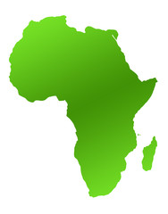 Fototapeta premium Africa map
