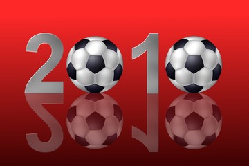 Obraz premium Fussball 2010