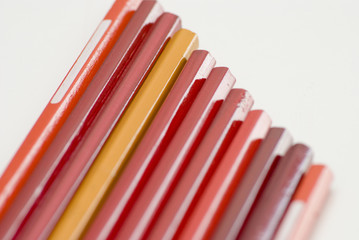 Red pencil - Powered by Adobe