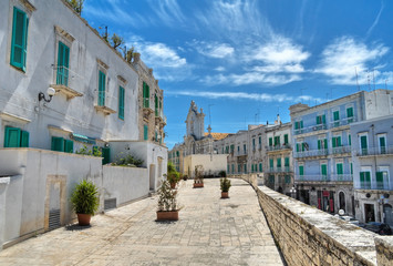 Observation platform. Molfetta. Apulia.