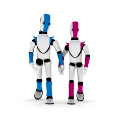 robot couple