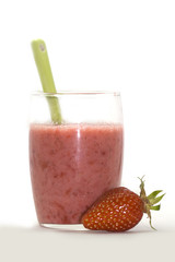 smoothie fraise amande