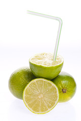 Lime with straw