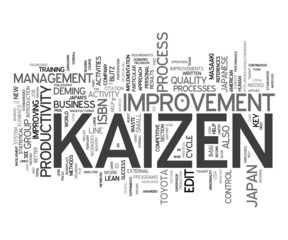 Kaizen - change for the better - obrazy, fototapety, plakaty