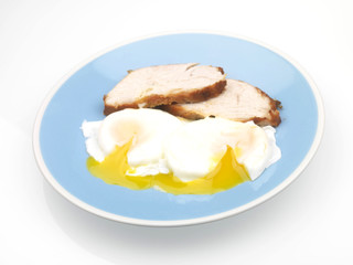 Turkey with Poached Eggs