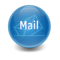 Esfera brillante con texto 