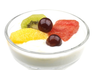 Natural Yoghurt with Mixed Fruit