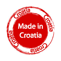 made in croatia label