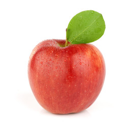 Ripe red apple
