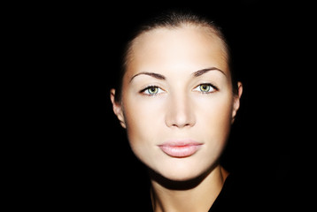 Fototapeta premium Portrait of a beautiful lady