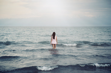 Solitude in sea