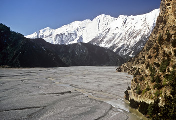 Dry Riverbed, Nepal