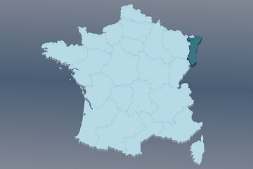 région alsace sur france 3d