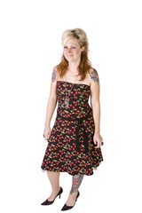 Beautiful Blond Model