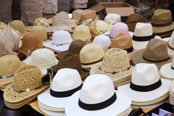 varied fashion hats showcase shop